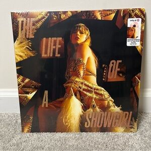 Taylor Swift The Life of a Showgirl Summertime Spritz Pink Shimmer Vinyl Limited